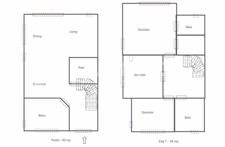Casa tip duplex, 5 camere, pod, ciubar- Floresti, zona Eroilor - 6