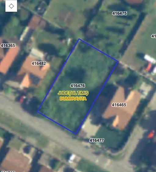 Teren Construcții intravilan de 1006 mp, în Dumbrăvița