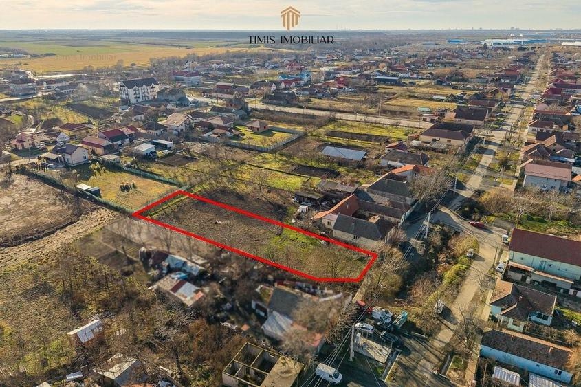Teren Construcții intravilan de 1340 mp, în Remetea Mare
