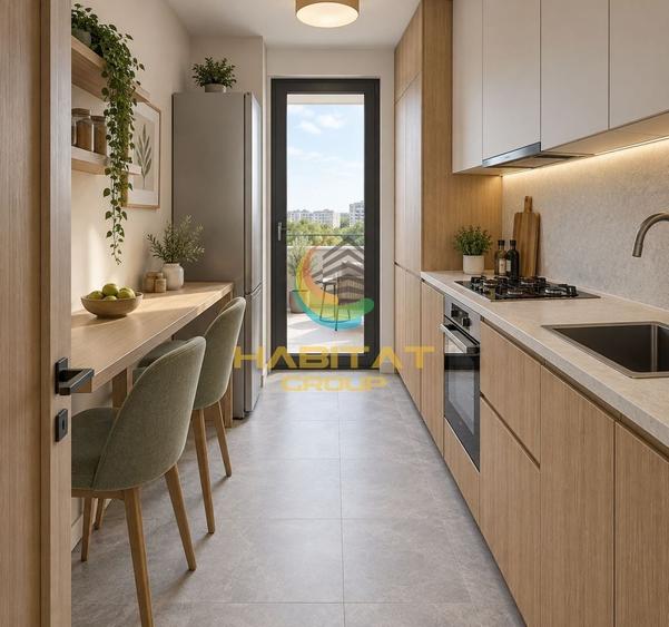 Apartament cu 3 camere decomandat în Theodor Pallady