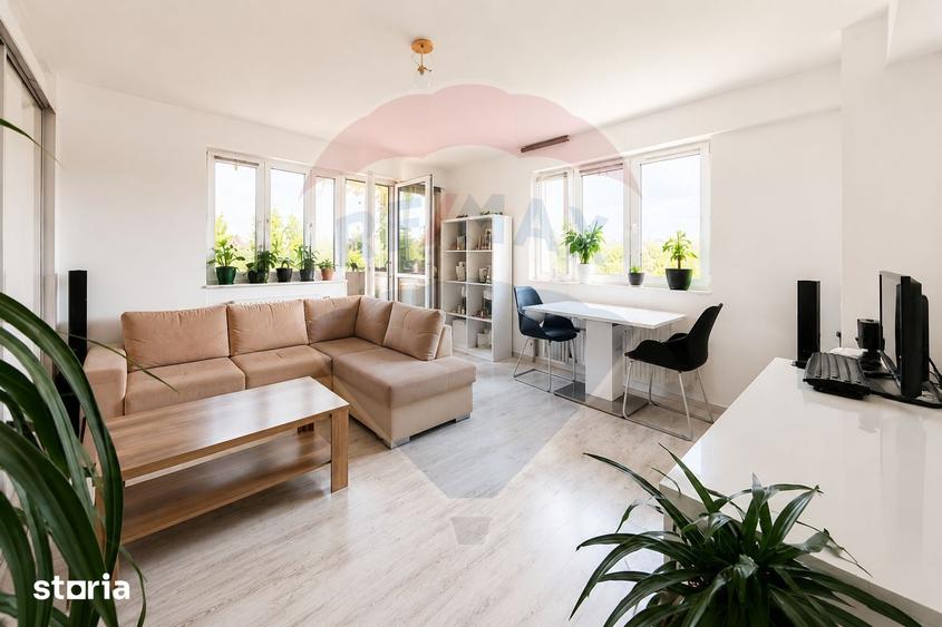 Apartament cu 2 camere, mobilat în Militari