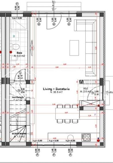 Casă cu 4 camere cu Teren 270 Mp în Central