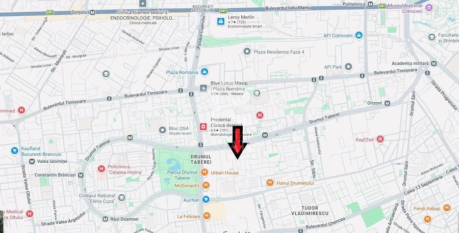 Apartament cu 2 camere semidecomandat în Drumul Taberei