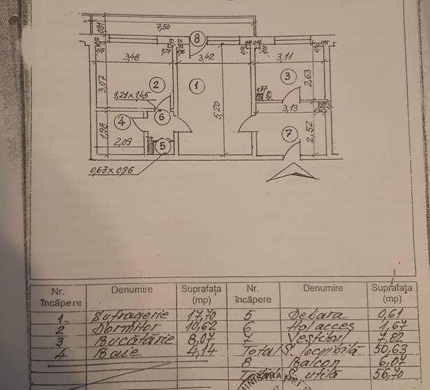 Apartament cu 2 camere decomandat în Alexandru Obregia