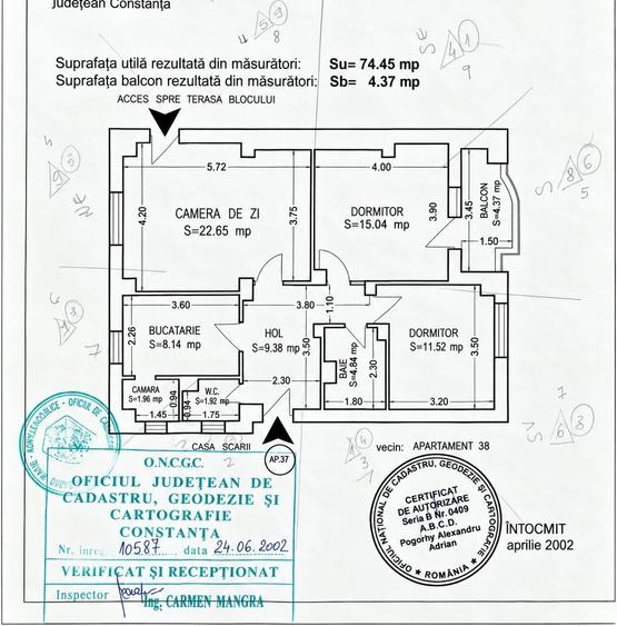 3 camere | Faleză Nord | 160 m de plajă | 75 mp utili - 19