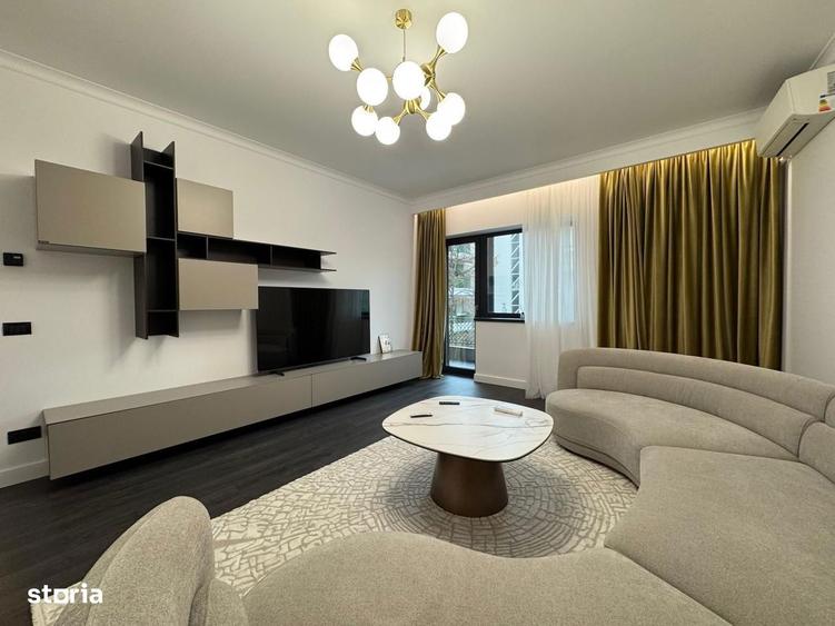 Apartament cu 3 camere decomandat, mobilat în Dorobanți