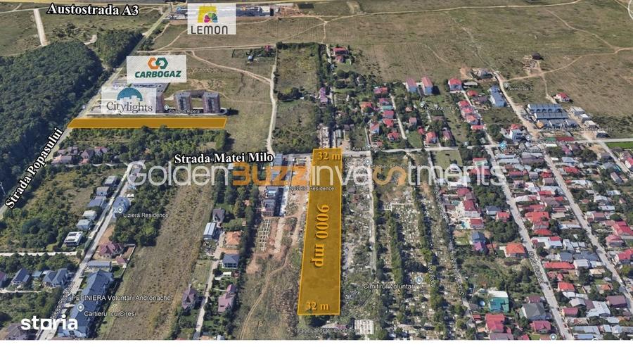 Teren 9.000 mp Str. Matei Milo, Voluntari | Dezvoltare sau asociere - 2