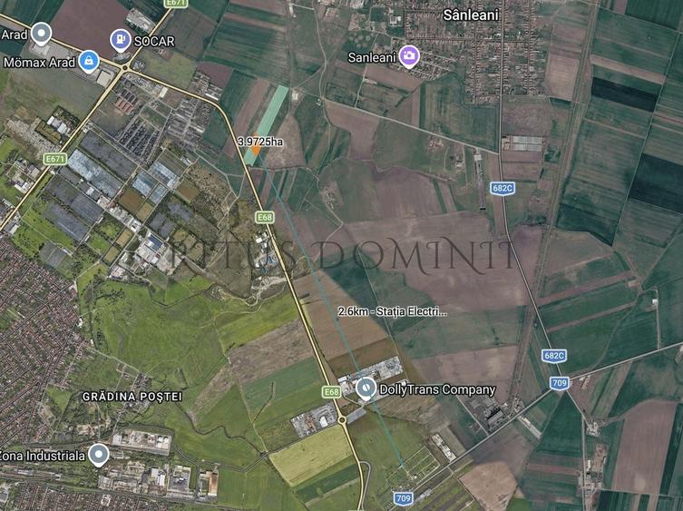 Teren Construcții intravilan de 690 mp, în Exterior Sud