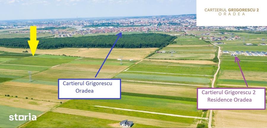 Teren de 505 mp, în Centura