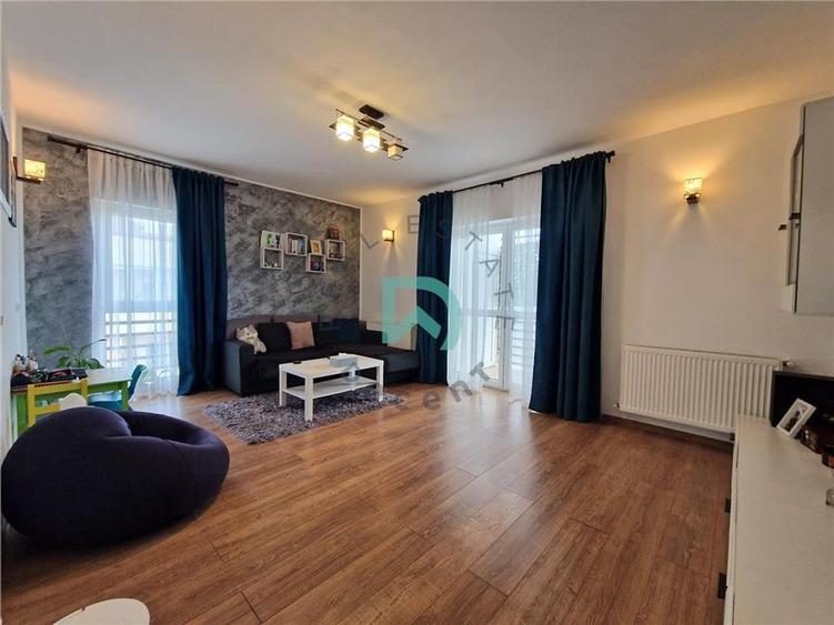Apartament cu 2 camere decomandat, mobilat în Tractorul