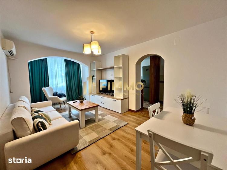 Apartament cu 2 camere semidecomandat în Central