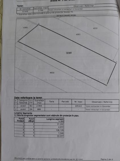 Teren Construcții intravilan de 3790 mp, în Calea Caransebeșului