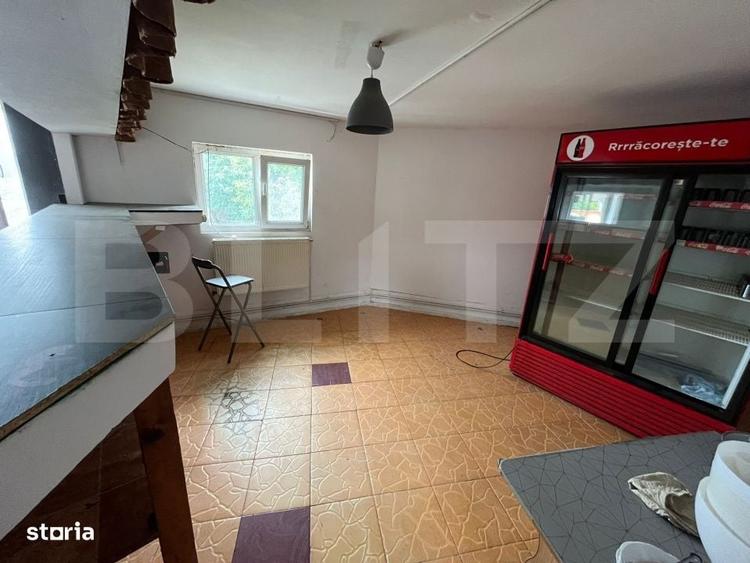 Spațiu comercial, de 220 mp, în Teiș