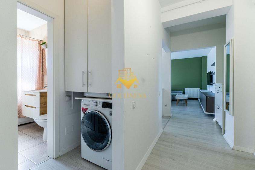Apartament cu 2 camere semidecomandat, mobilat în Iris