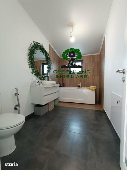 Vila 4 camere, 2 bai,154 mp, Semi Mobilata, canalizare, asfalt, Rediu - 5