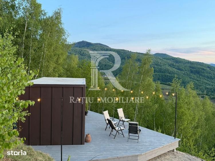 Cabana noua off-grid de vanzare | Priveliste panoramica | Munteni - 5