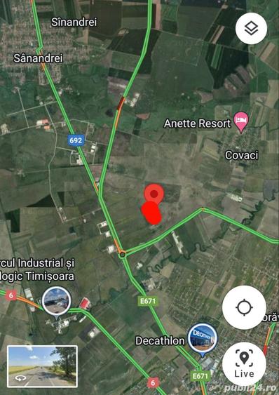 Teren de 23000 mp, în Aradului