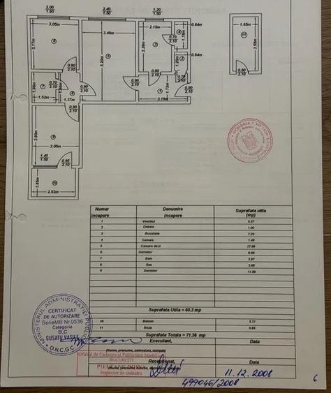 Apartament cu 3 camere semidecomandat în Drumul Taberei