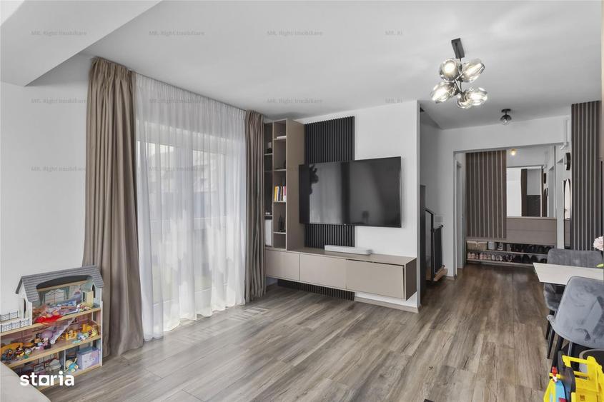 Apartament cu 3 camere, mobilat în Tractorul