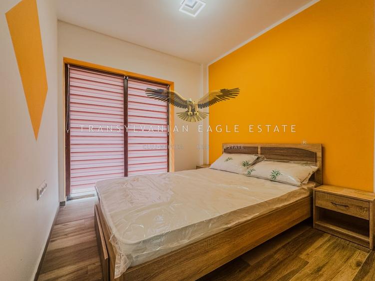 Apartament cu 2 camere semidecomandat, mobilat în Borhanci