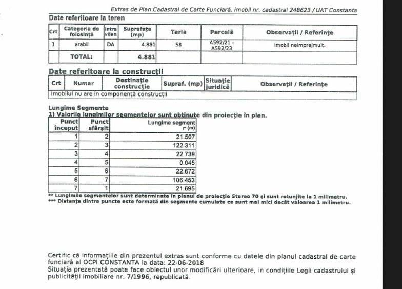 Teren de 5200 mp, în Aurel Vlaicu