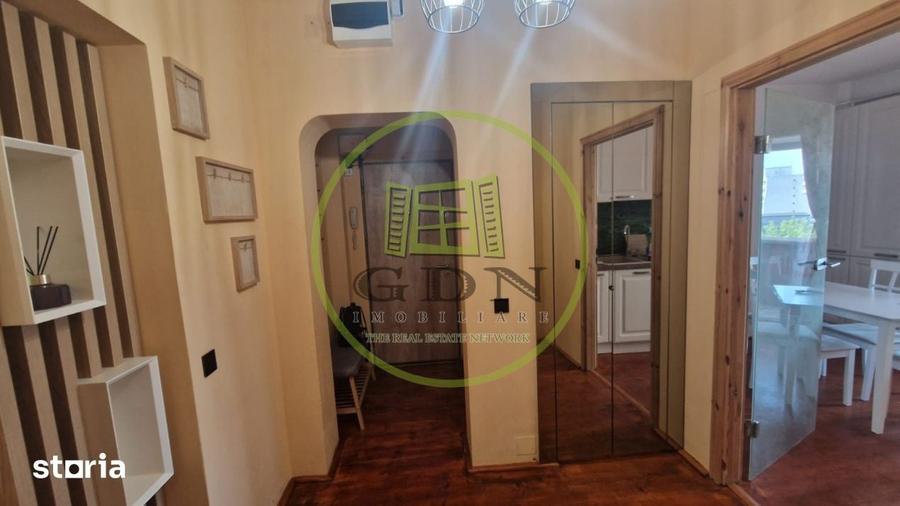 Apartament cu 3 camere decomandat, mobilat în Nord