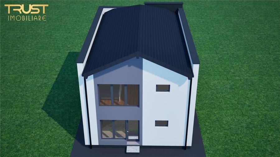 Casă cu 3 camere cu Teren 650 Mp în Sânpetru