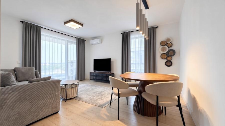 Apartament cu 2 camere decomandat, mobilat în Băneasa