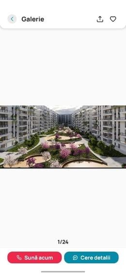 Apartament cu 2 camere decomandat, mobilat în Tomis Nord