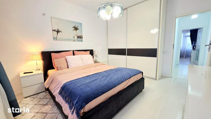 Apartament cu 3 camere, mobilat în Central