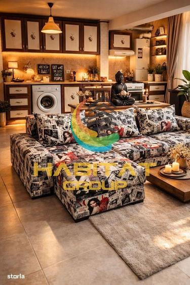Apartament cu 2 camere, mobilat în Giurgiului