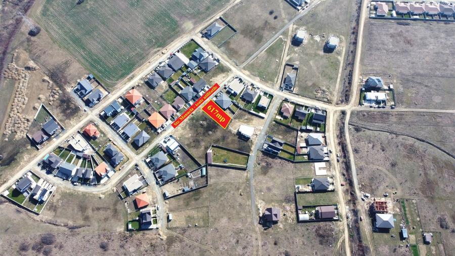 Teren Construcții intravilan de 617 mp, în Moșnița Nouă