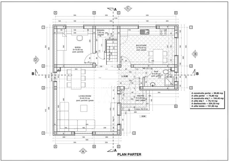 Casă cu 5 camere cu Teren 325 Mp în Păulești