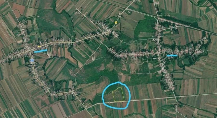 Teren de 46400 mp, în Mătăsaru
