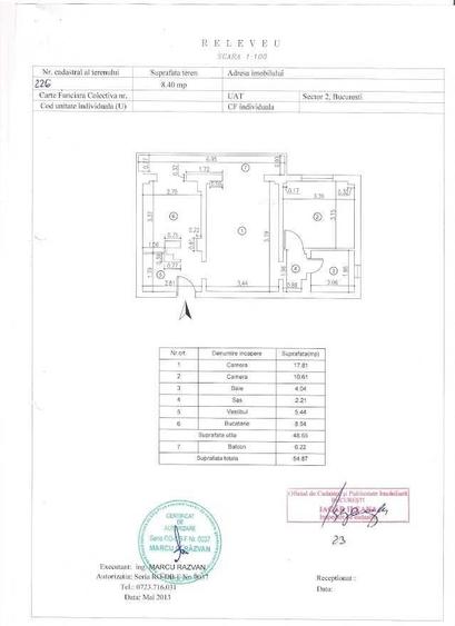 Apartament cu 2 camere semidecomandat în Ștefan cel Mare