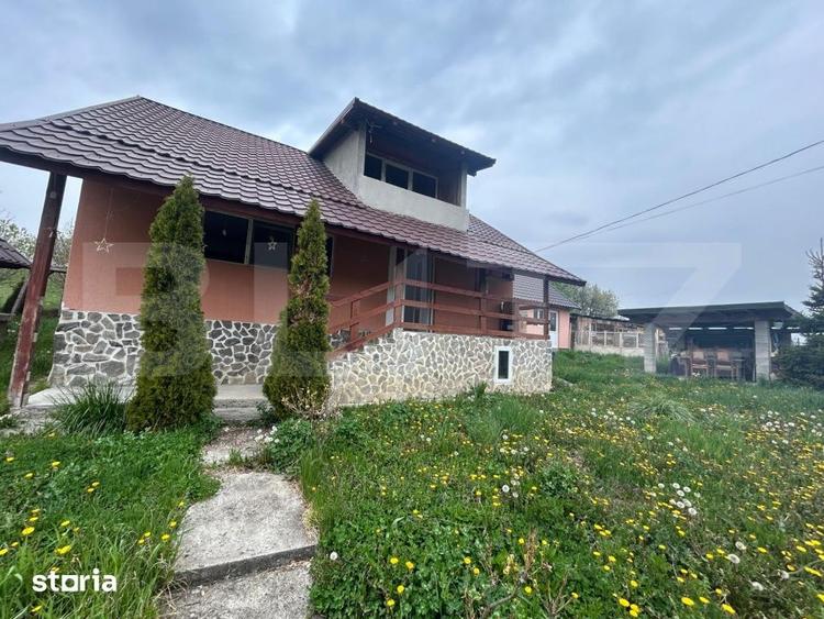 Casă cu 2 camere cu Teren 500 Mp în Central