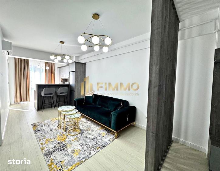 Apartament cu 2 camere decomandat, mobilat în Central