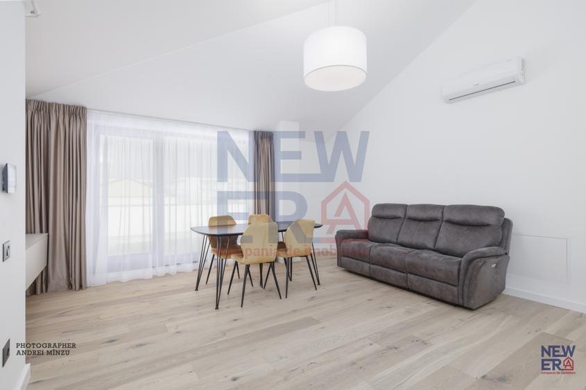 Apartament cu 3 camere semidecomandat, mobilat în Herăstrău