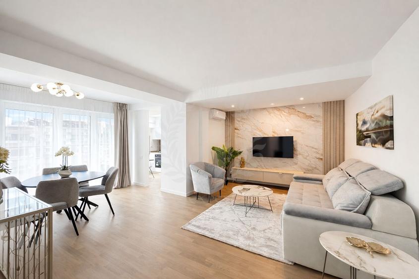 Apartament cu 2 camere decomandat, mobilat în Central