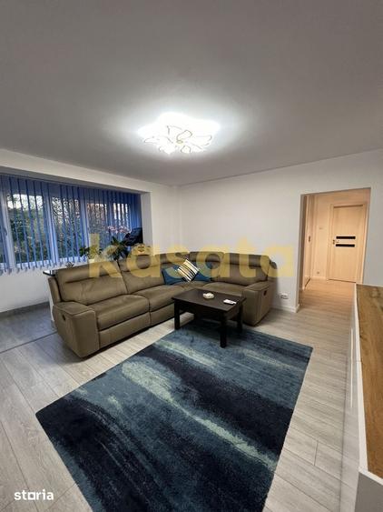 Apartament cu 3 camere semidecomandat, mobilat în Obor