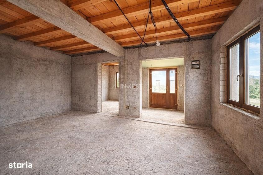 Casă cu 3 camere în Vișan
