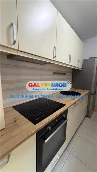 Apartament cu 2 camere semidecomandat, mobilat în Băneasa