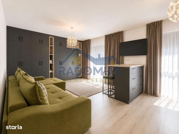 Apartament cu 2 camere decomandat, mobilat în Central