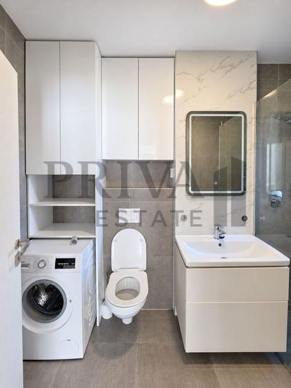 Apartament cu 2 camere nedecomandat, mobilat în Aradului