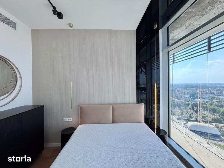 De inchiriat 2 camere | etaj 22 | Floreasca - 5