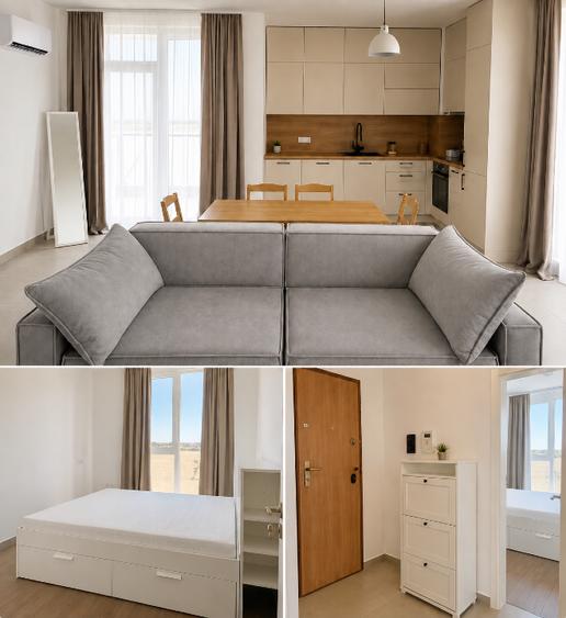 Apartament nou, prima închiriere | 2 camere + parcare - 2