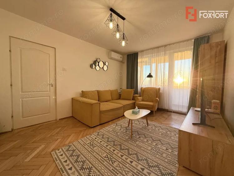 Apartament cu 2 camere semidecomandat, mobilat în Gării