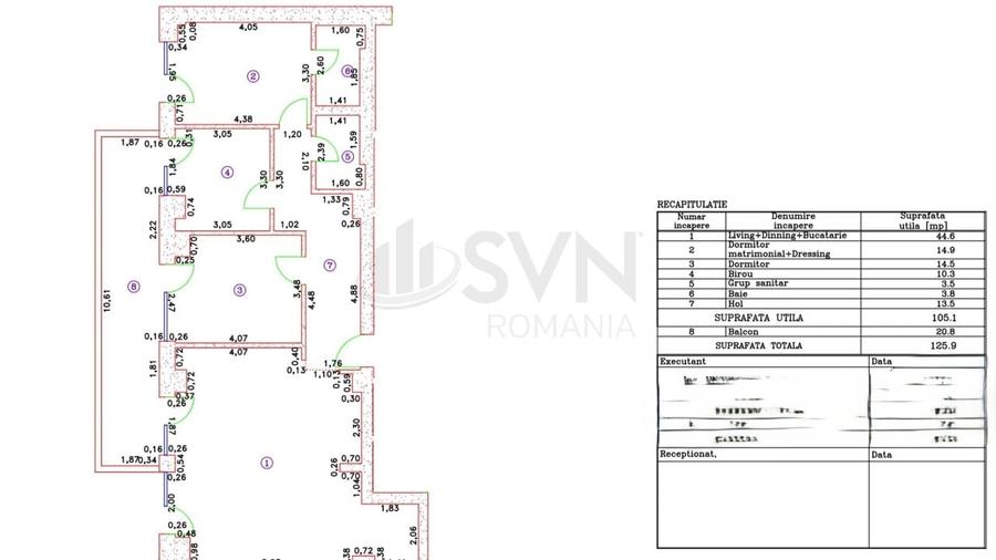 Apartament cu 4 camere semidecomandat în Iancu Nicolae