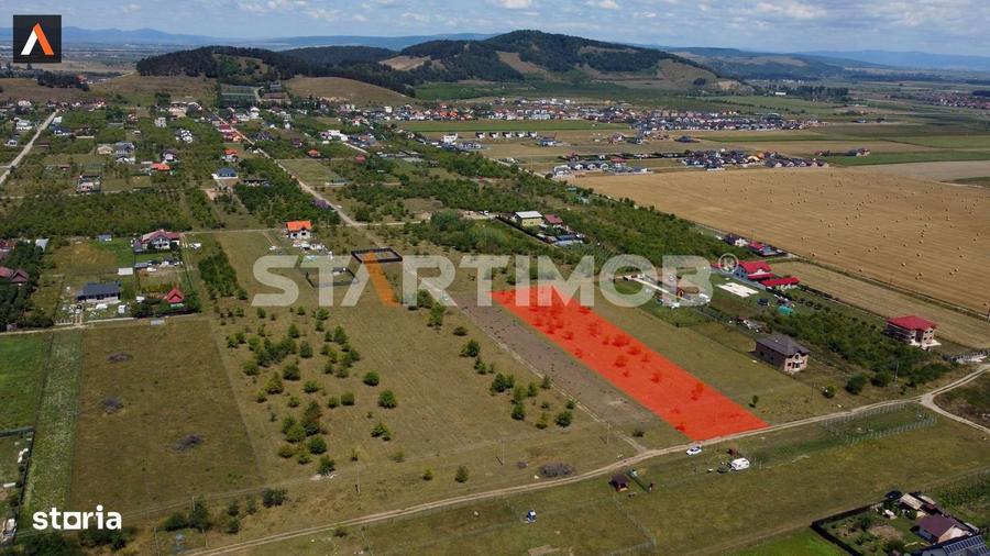 Teren de 2900 mp, în Sânpetru