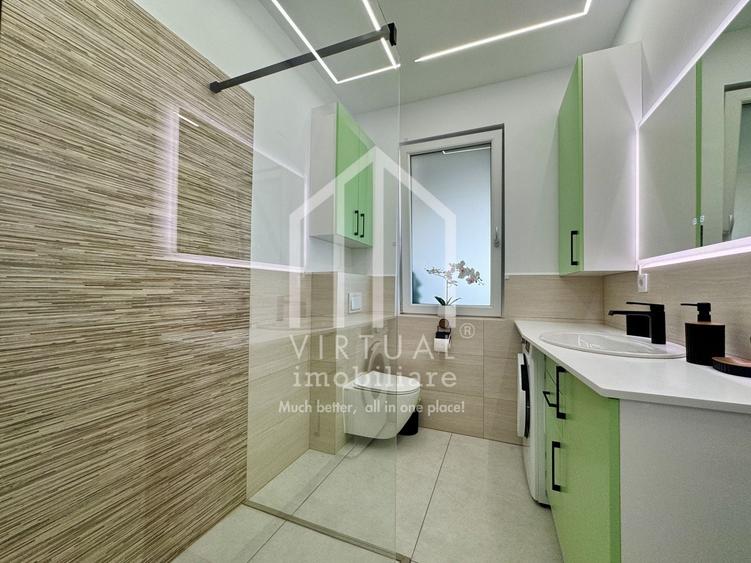 Penthouse cu 2 camere + terasa (55mp), parcare, bloc cu lift, etaj 7/7 - 10